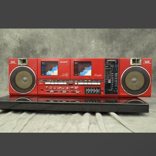 Sharp 88r double boombox - qt-88r,