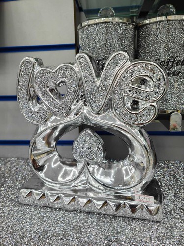 Silver sparkle ornament - sparkle,