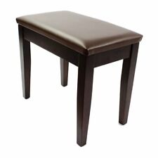 Piano Stool, Steinhoven "CODA" with Book Storage, Satin Rosewood