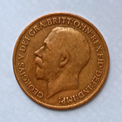 1916 george one penny great - 1916,