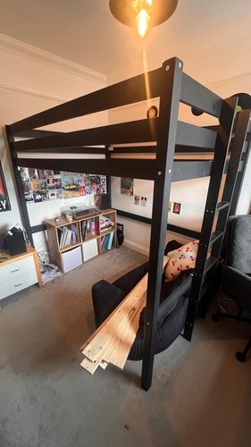Double bed frame low - frame,