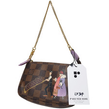 Authentic Louis Vuitton Mini Pochette Accessoires N60290 Guaranteed Daily LF364
