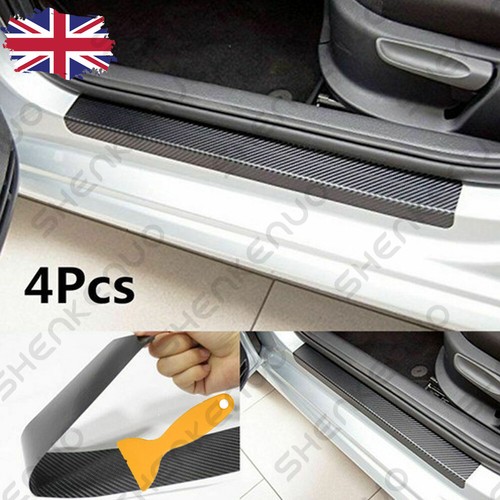 Black carbon fibre door - 4x,