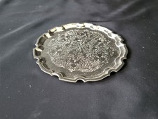 Vintage Silver Plated Tray –