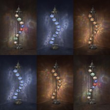 70" 9 Big Globes Turkish