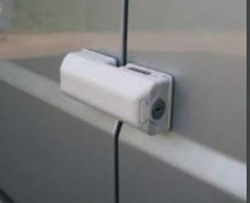 Milenco Van Sliding / Rear Door White Security Campervan Lock 3056