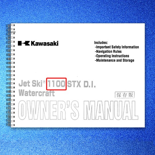 Kawasaki jet ski 1100 - 1100, di