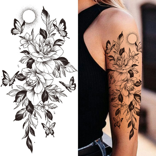 Full arm realistic temporary - arm,