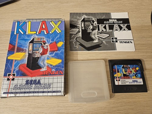 Klax sega game gear - klax,