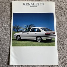 Renault 21 Hatchback brochure