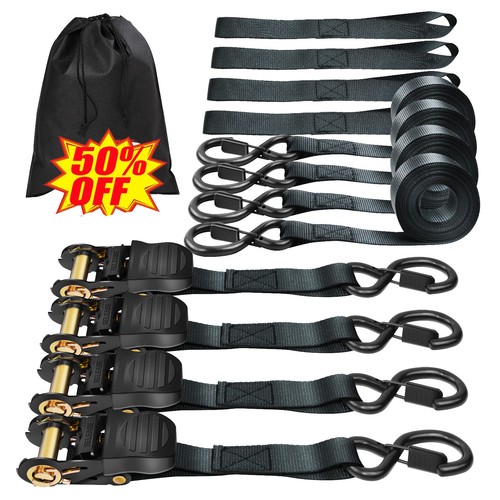 Retractable ratchet tie down - retractable,