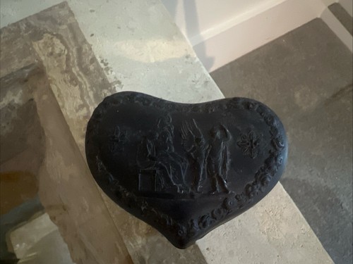 Vintage unusual black basalt - unusual,