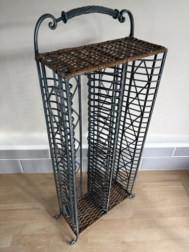 Vintage stand rack tower - cd,