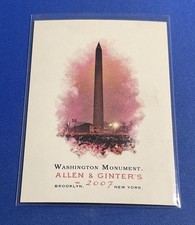2007 Topps Allen & Ginter's #268 Washington Monument National Landmark