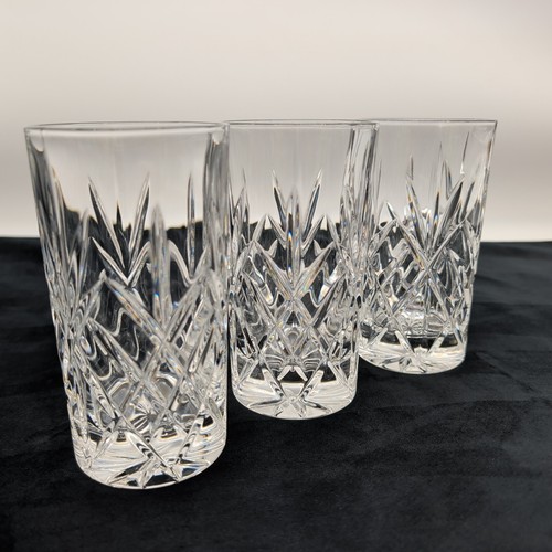 Crystal highball glasses - crystal,