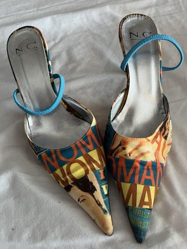Vintage 80s sling backs - vintage, nc