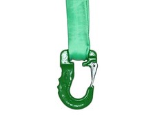 Green Endless Round Sling Hook 5,300 lbs Crane Rigging Choker Lifting X100 Tow