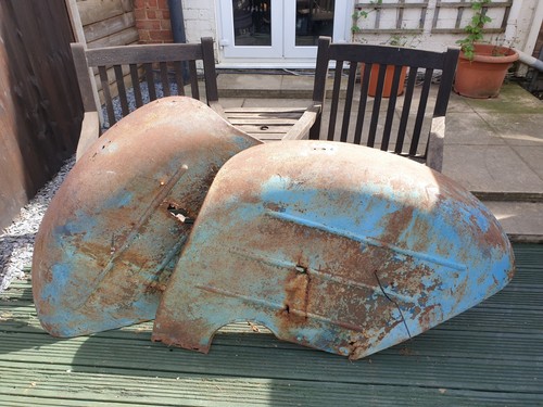 Fordson major e1a rear mud - major,