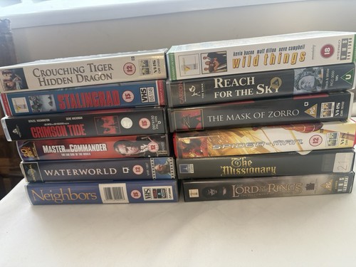 Vhs video tape bundle qty - bundle,
