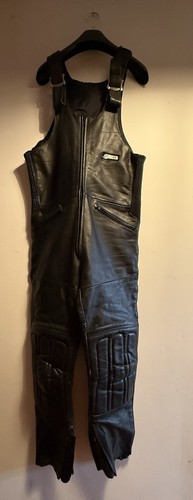 Ashman black leather - ashman, bib
