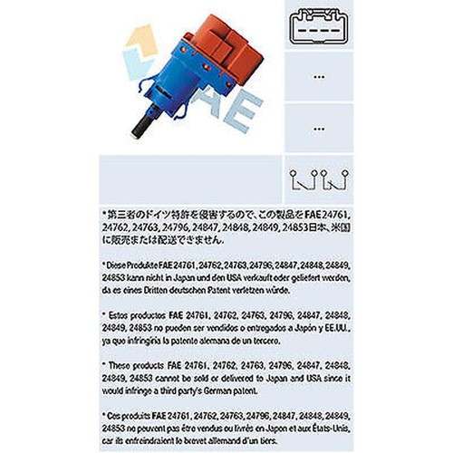 24796 fae brake - fae, switch