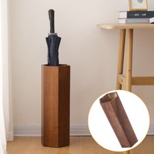 Hotel Hallway Porch Umbrella Stands Wooden Umbrella Storage Bucket Basket Holder