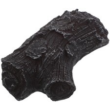 Simulated Charcoal Fire Faux