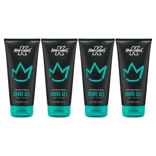 King shaves antibacterial - of,