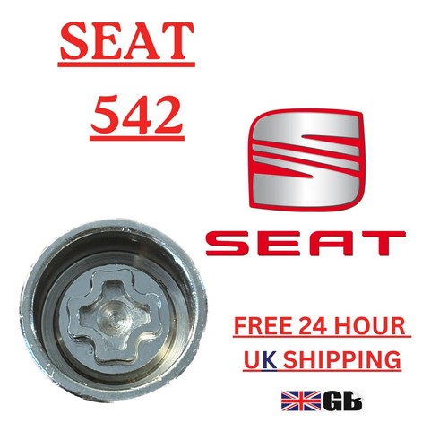 Seat locking wheel bolt nut - locking,
