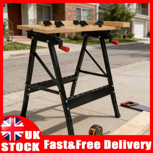 Foldable wooden workbench - foldable,