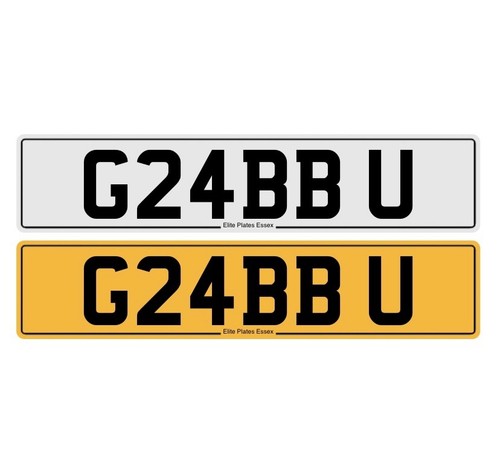 Cherished number plate - number,