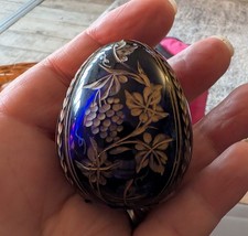 Vintage Faberge Cobalt Blue
