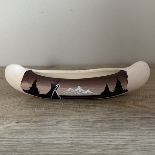 Cedar mesa pottery - pottery, canoe