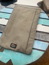 Travel Organiser LOWE ALPINE Passport Wallet BROWN Cash Keys Money Belt Zipped