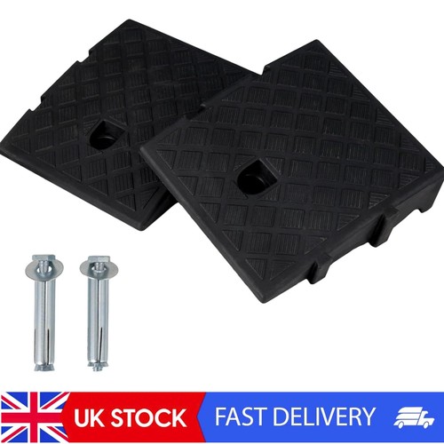 Durable rubber curb ramp - curb,