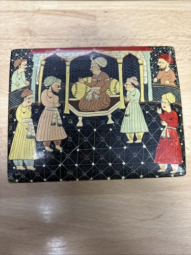 Vintage mughal hand painted - mughal,