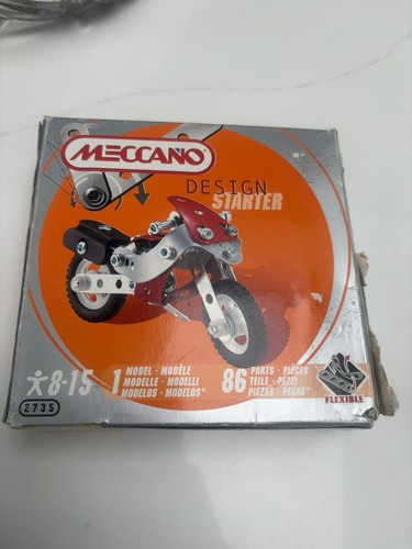 Meccano motor bike - meccano,