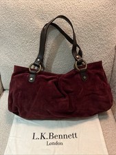 LK Bennett Small Suede Bag