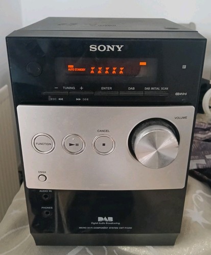Sony cmt fx250 - sony, cd