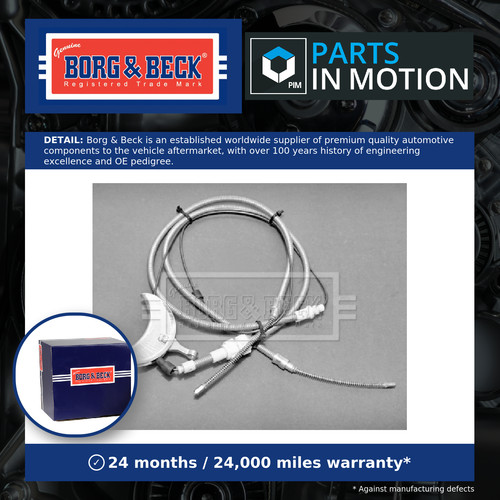 Handbrake cable fits ford - fits,