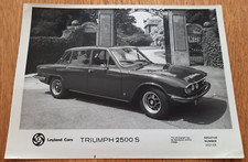 TRIUMPH 2500 S press photo car