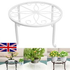 Metal Iron Flower Plant Pot Display Stand Shelf Garden Decor Indoor Outdoor