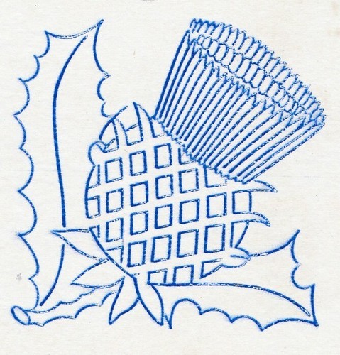 Vintage embroidery transfer - embroidery,