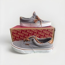 Vans Era 59 Trainers Low Top Shoes Casual Canvas Trainers  Size UK 4.5 Brand New