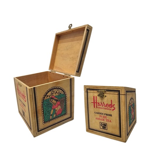 Vintage harrods assam tea - vintage,