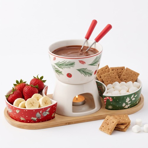 6pcs christmas porcelain - 6pcs,