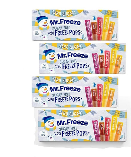 Freeze ice pops assorted - mr,