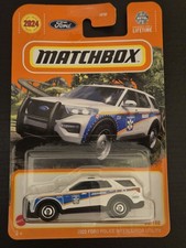 Matchbox 2023 Ford Police Interceptor Utility Model 2024 Sealed Card 36/100