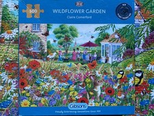 500 Jigsaw Puzzle Wildflower Garden by Gibsons Complete