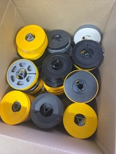 3 x 50ft Cine Film Reels super 8 & 8mm